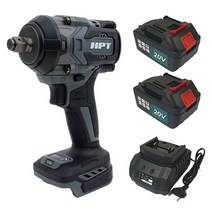 HPT 충전 임팩렌치 MA20-IW155N+세기 4.0 (배터리 2개+충전기) 고성능 전동 드릴 드라이버 마끼다 호환