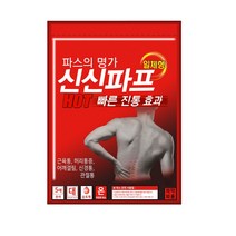 신신제약 신신 파프 핫 파스, 5개입, 15개