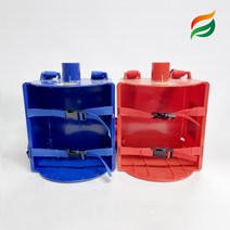줄빵빵 고추끈 가방 휴대인출장치 농업용끈 유인끈 텃밭, 빨강(재고없을시 파랑색발송)