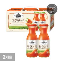 가야농장 제주당근농장 180mL 12병 2세트