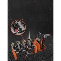 동파이프용접 PE 융착기 동관 배관 용접기 작업대, 63-160 단일 컬럼 표준 구성(압력 유지)