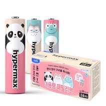 하이퍼맥스 대한민국 AA AAA 24알 알카라인 1.5V 대량 기업용 건전지, AA (24알팩)