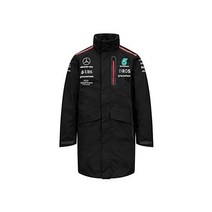Mercedes AMG Petronas Formula One Team - 2023 Team Rain Jacket, X-Large, Black