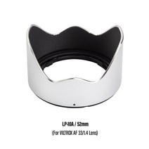 Viltrox 72mm 52mm 55mm 85mm 23mm 33mm 56mm 24mm 35mm 소니 E 마운트 후지 필름 X 니콘 Z 렌즈 용 오리지널 카메라 후드, 07 AF 33mm LENS Sliver