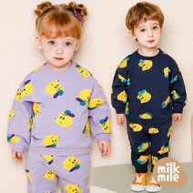 [밀크마일] 꾸러기곰돌상하복