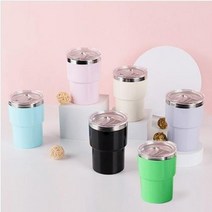 마카롱스텐텀블러350ml 오토스텐머그 스텐컵 번호 31490EA, 퍼플, 본상품선택