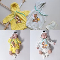 스타일베베 제리후드슈트 남아 여아 아기 신생아 6개월 12개월 돌 조카 출산 선물
