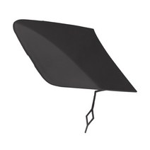 자동차외관부품 차량용부품앞범퍼 견인 후크 커버 아이 캡 쉐보레 크루즈 2016-2018 L LS LT 프리미어 RS, 01 Unpainted Passenger