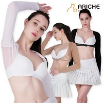 아리체 여성 UV 차단 통풍 메쉬 볼레로 이너웨어, 상세설명 참조