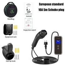 전기 자동차 휴대용 충전기 EVSE 충전 박스 CEE 플러그 7KW 32A 타입 2 694866, 16A 3.5KW 슈코 694866 _Type2
