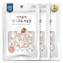 라이브잇 굿데이 아껴줄게 강아지 치실껌 SS 7p, 42개, 42g, 딸기 우유