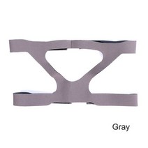 격투헤드기어 CPAP 헤드 기어 Cpap 기계 환풍기 교체 밴드 수면 무호흡 코골이 마스크 없음 범용 1 개, 02 Gray