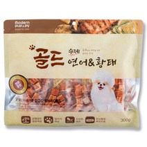 정품 강아지간식 골드 연어 큐브 300g, 1set