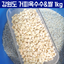 강원도 홍천 말린 거피 찰 옥수수 쌀 알 갱이 강냉이 껍질 제거 벗긴 껍질깐 범벅 알알이 미백 콘 잡곡 1키로 1kg