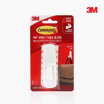 [아이정] 3M 코맨드 벽걸이 탈부착 다용도 훅 17003(대), 상세 설명 참조, 상세 설명 참조