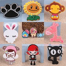 5+1 [케릭터] 까미샵 DIY 견장 리폼 마크 밀리터리 브로치 와펜 케릭터 코사지 패치 해골 이모티콘 3D와펜 단추 이모티콘 스팽글 니트와펜 청지, 케릭터-023