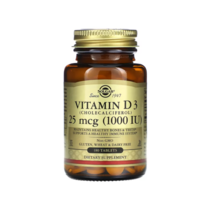 솔가 비타민 D3 Cholecalciferol 1000 IU 180 타블렛
