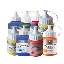 신한 아크릴컬러물감 250ml A시리즈 낱색, 575번 플로어센트 핑크