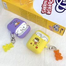 아칸 funny kids 에어팟케이스 화이트:여자아이