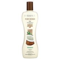 바이오실크 실크테라피 천연 코코넛오일 샴푸 반려견용 강아지샴푸 355ml