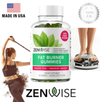 젠와이즈헬스 팻번 구미 녹차 추출물 가르시니아 그린 커피빈 60정 무설탕 젤리