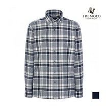 인디안 TREMOLO 헤링본 체크 소프트 셔츠__TRBNLVF8311