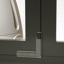 4P 45mm L자 창문틀 가구 모서리 보호대 선반 쿠션 공공시설 서랍 사고방지 코너 찍힘방지 어린이집 가드