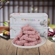 강릉 한과 백년초강정 1kg / 수제한과 백년초+찹쌀+조청 사기막전통한과, 1개
