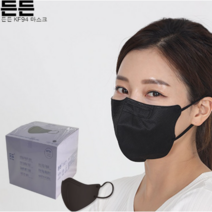 든든 국산 KF94 3D 마스크 50매 벌크 미국 FDA승인 컬러 대형, 새부리형마스크 50매 벌크 그레이