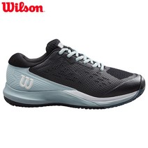 윌슨 러쉬 프로 에이스 여성 테니스화 와이드 옴니 클레이 코트 WRS331260U 블랙 블루