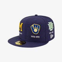 뉴에라 뉴에라모자 NQBB 12738778 MLB 라이프스타일 밀워키 브루어스 사이즈캡, 700