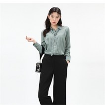 체이스컬트[남창원점] DP02 타이업카라넥블라우스 AERG5452B0H