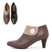 [키튼힐] Kitten Hill 앵글부츠 KB0020 코코아/블랙 6cm