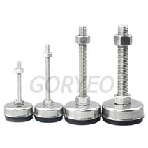 스텐조절자 고무캡조절자 높낮이 조절