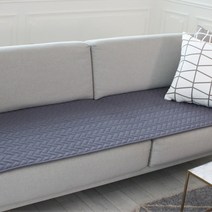 헤링본 쇼파패드- 5.6인용 70X280cm, 색상:02.그레이