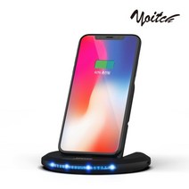 플루토 멀티 고속 무선 충전거치대 갤럭시 아이폰 호환 7.5w 블랙, 1개