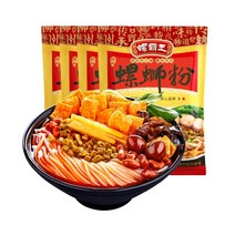 나나스토어 중국 정통 류저우 뤄빠왕 뤄쓰펀 광시 우렁이 쌀국수 뤄스펀 중국식품 330g, 10개