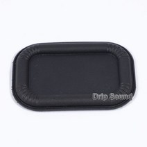 스피커 방진패드 스피커망 흡음판 베이스 패시브 라디에이터 48mm/56mm/78mm/65x4 5mm/70x40 mm베이스 우퍼 고무 진동 플레이트 2 개, 65x45mm