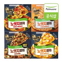 풀무원 노엣지꽉찬토핑피자 4판 골라담기(페퍼로니파이브리코타코리안BBQ스위트포테이토), 스위트포테이토 콘 365gx2판_코리안BBQ1판+스위트