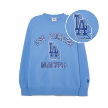 MLB 바시티 오버핏 맨투맨 LA L.Cobalt Blue 3AMTV0131-07CBL
