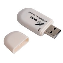 USB GPS 수신기 모듈 GNSS GLONASS 안테나 노트북 PC 태블릿 자동차 네비게이션 Win7 Win10 XP G72 용, 한개옵션0