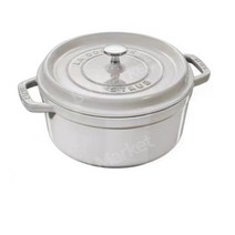인테리어 스타우브 STAUB 꼬꼬떼 무쇠 냄비 인덕션 무쇠솥 솥밥 3.8L 2.2L 2L, 옵션 값, 26cm 트러플 화이트