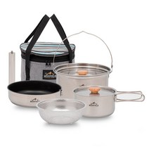 모리필드 인덕션 코펠세트 8P, 1개