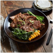 한우지애 별미 연잎 향 가득 연잎 왕갈비 2kg (돼지왕갈비 6대) 자취 혼밥 식사 간식 체중조절 도시락, 11개