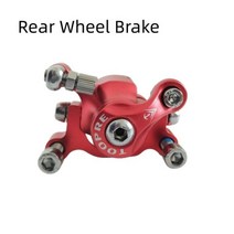 Widewheel PRO 전동 스쿠터 브레이크 부품 디스크 브레이크 Mercane widewheel 베이스 액세서리, Red DiscBrake rear
