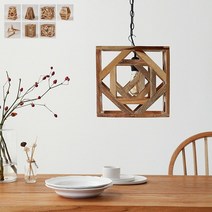 마켓비 ARTIKAL 원목펜던트등갓, STAR