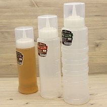 캡유 소스병 드레싱 오일 간장 참기름 병 업소 소스통, 특대