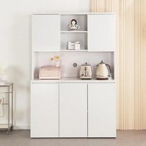 가구샘 도어형 수납장 상부세트 1200 H5792, 1개, 그레이우드