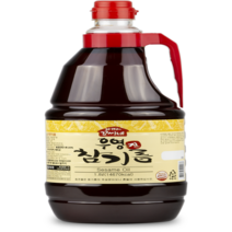 아따꼬씨네 경상북도] 우영식품 아따꼬시네 진참기름 1.8L (볶음참깨가루100%) 업소용 대용량