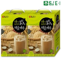 담터 15곡 미숫가루 40T+40T 총80T, 1세트